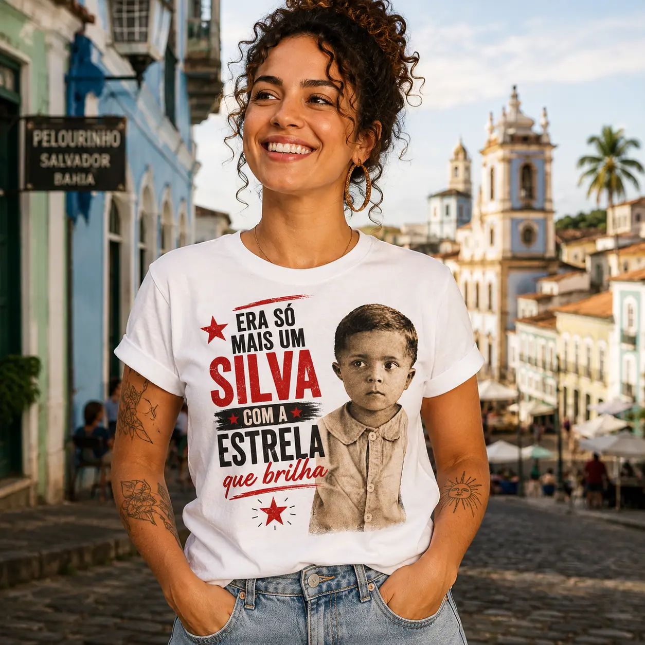 Camiseta Era Só Mais Um Silva