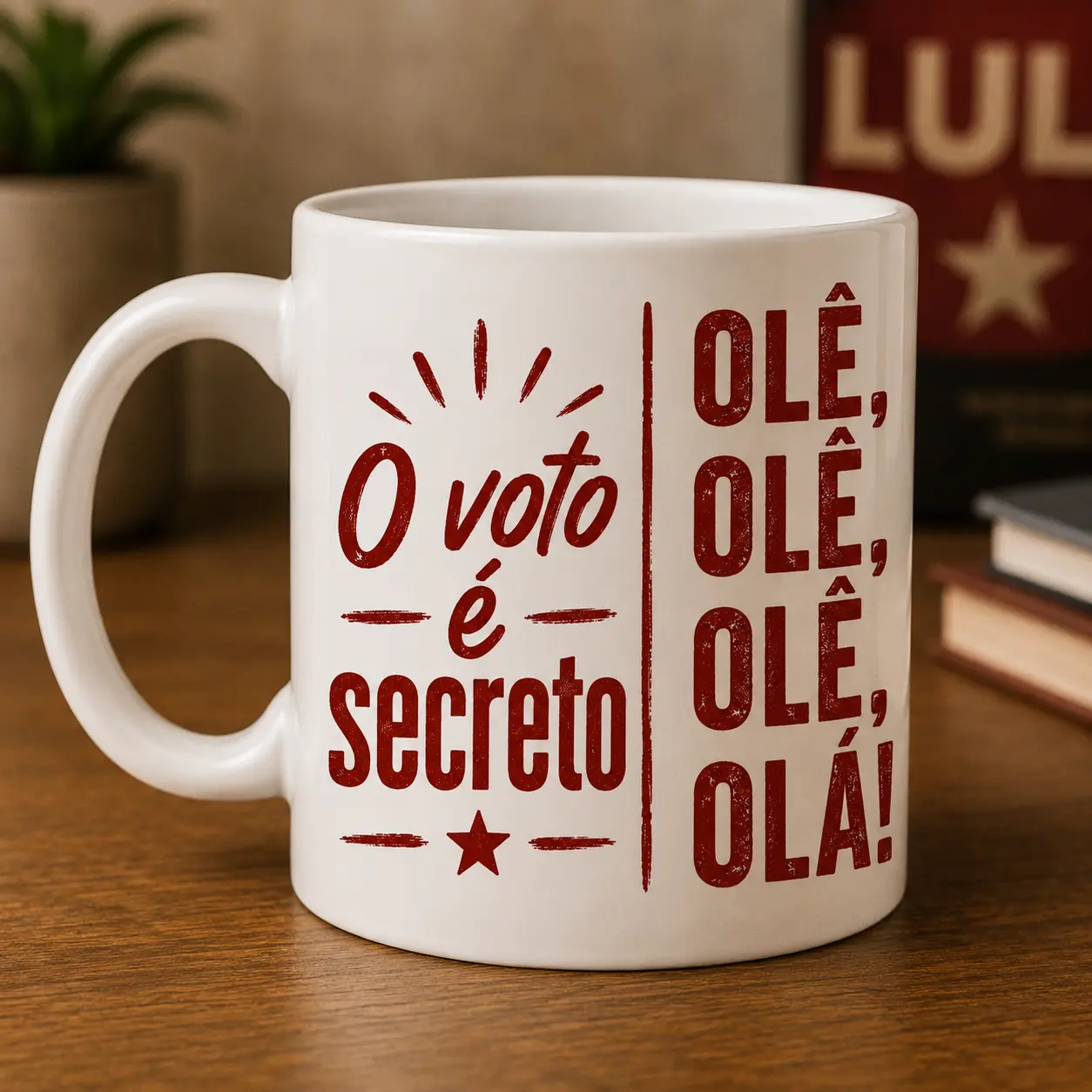 Caneca O Voto É Secreto