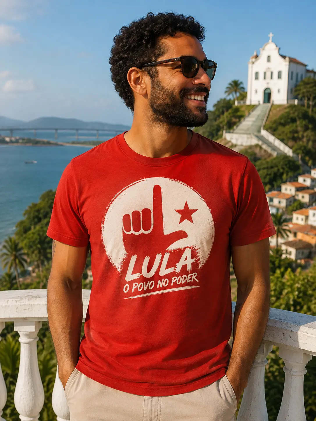 Camisa Lula — O Povo no Poder