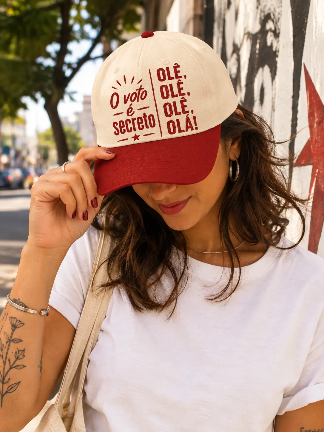 Boné O Voto É Secreto