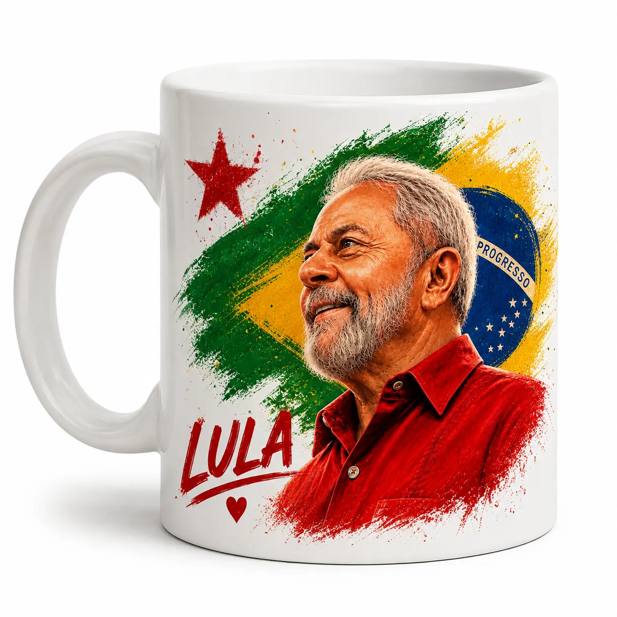 Caneca Lula Bandeira