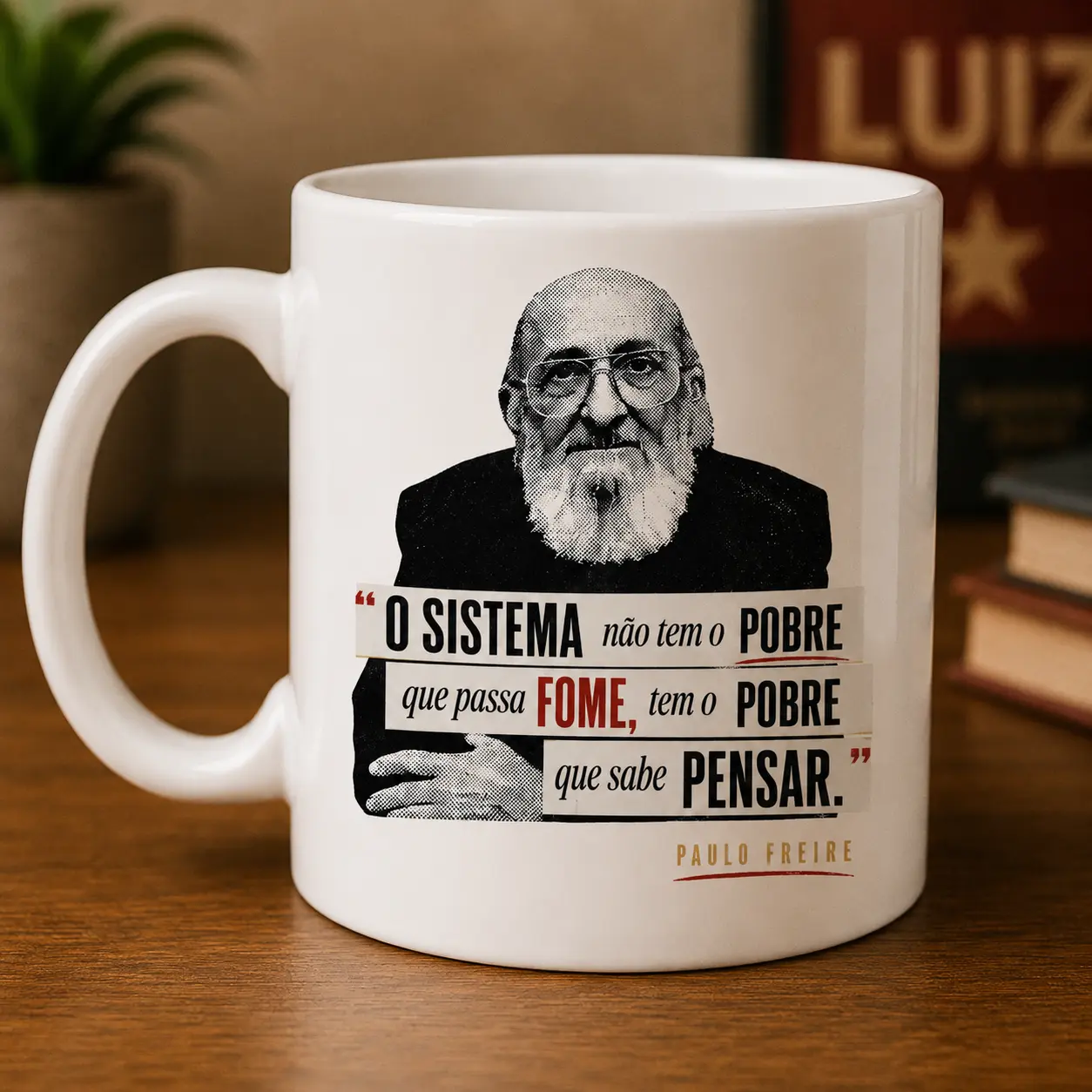 Caneca Paulo Freire