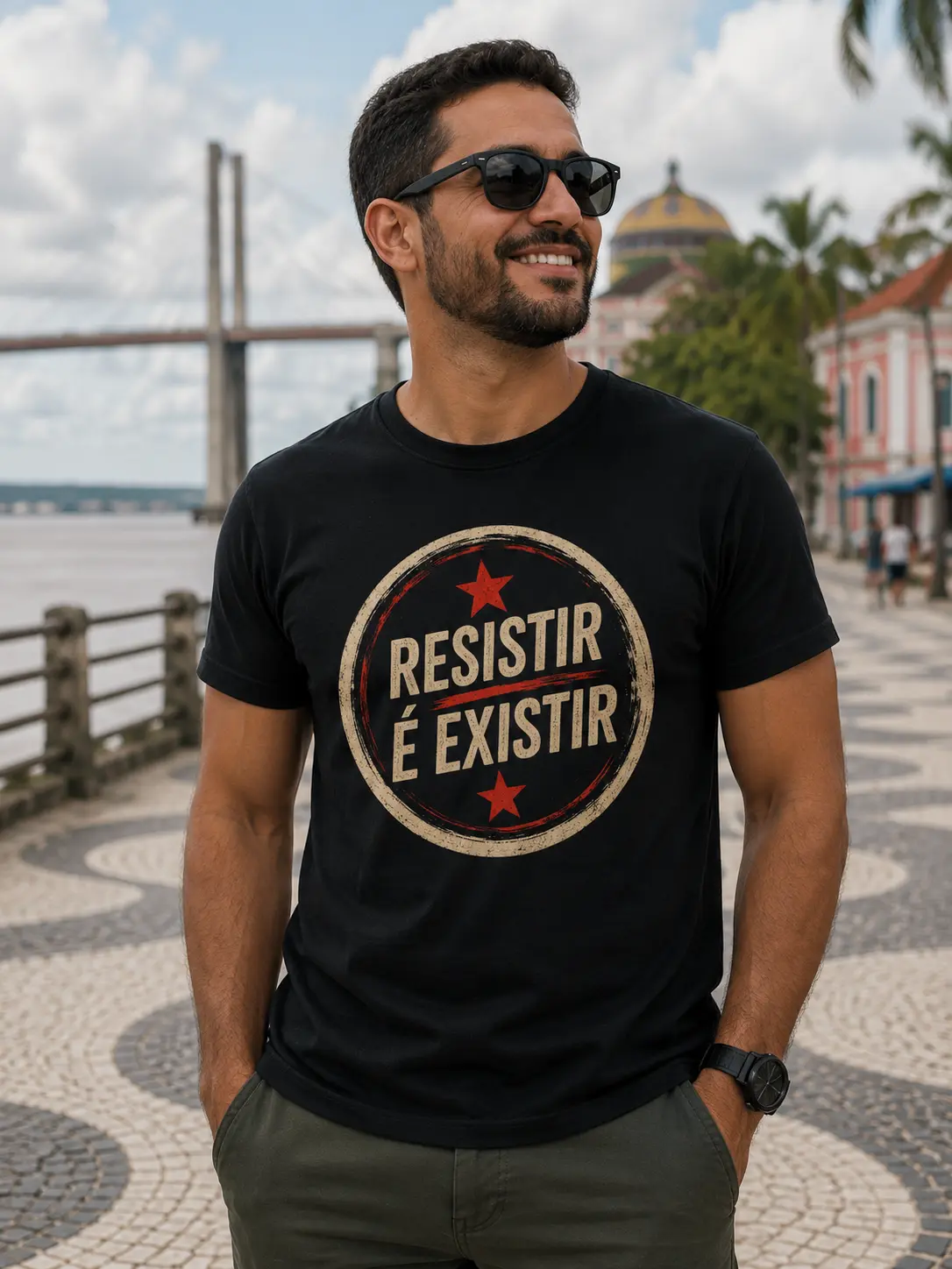 Camisa Resistir É Existir