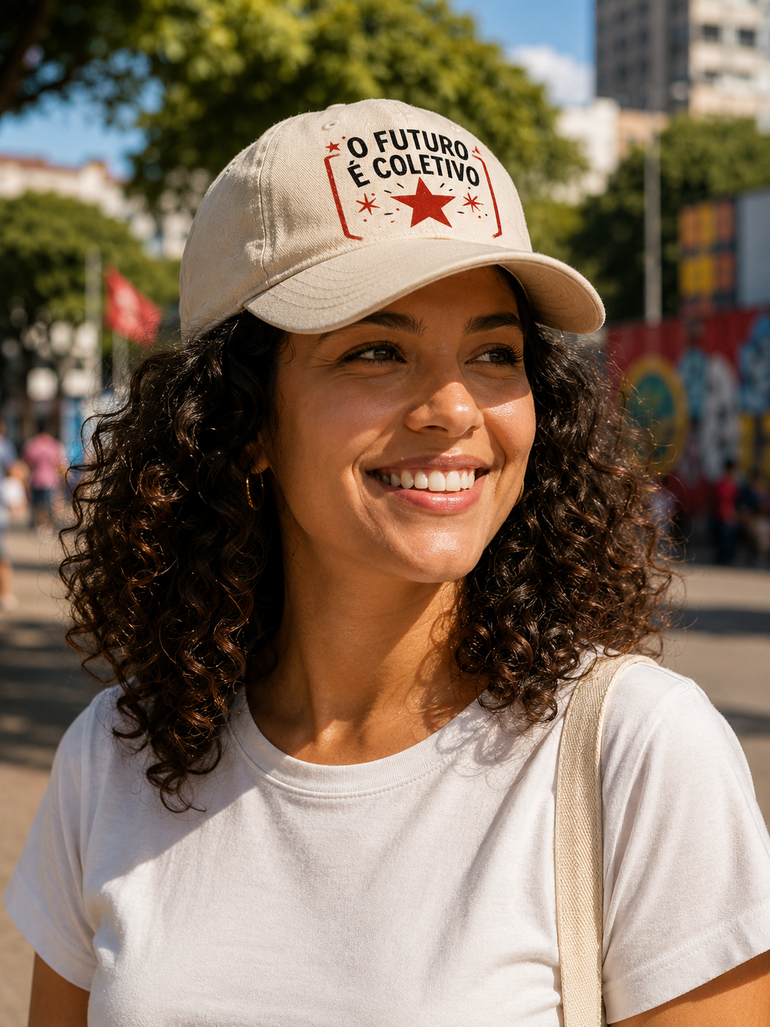 Boné O Futuro É Coletivo