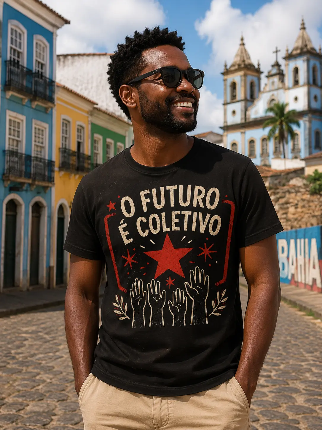 Camisa O Futuro É Coletivo